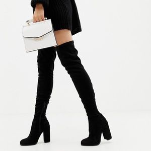 ASOS thigh high boot